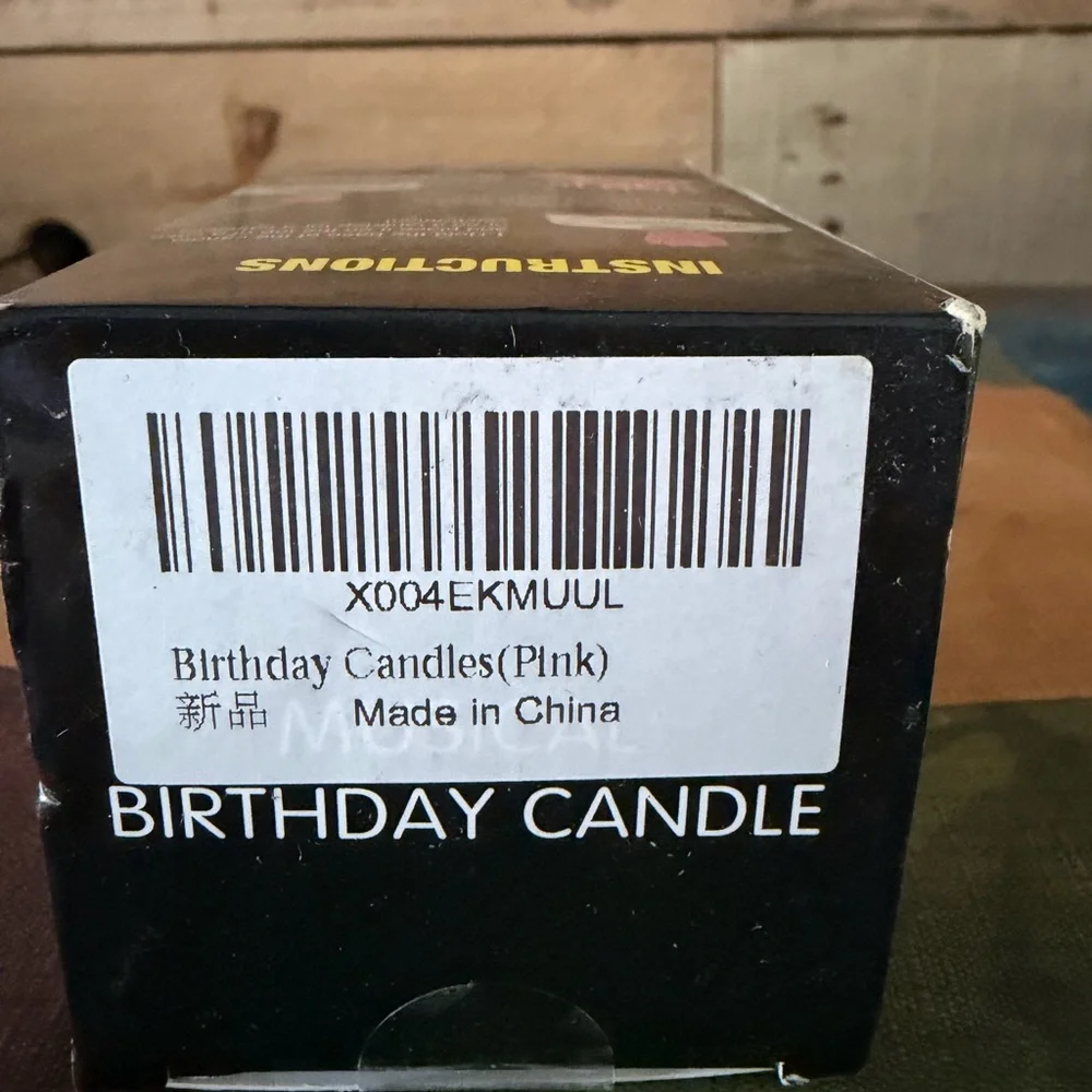 LiHome Musical Birthday Candle - New In Box